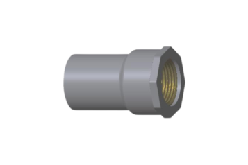 FAUCET SOCKET WITH METAL INSERT (AW)