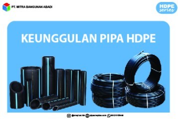 KEUNGGULAN PIPA HDPE